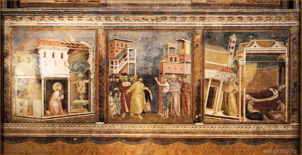 Цикл фресок Житие Святого Франциска в Верхней церкви Сан-Франческо, Ассизи. Джотто / www.art-giotto.ru
