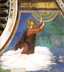 Вознесение Иисуса Христа. Фрагмент. Джотто / www.art-giotto.ru