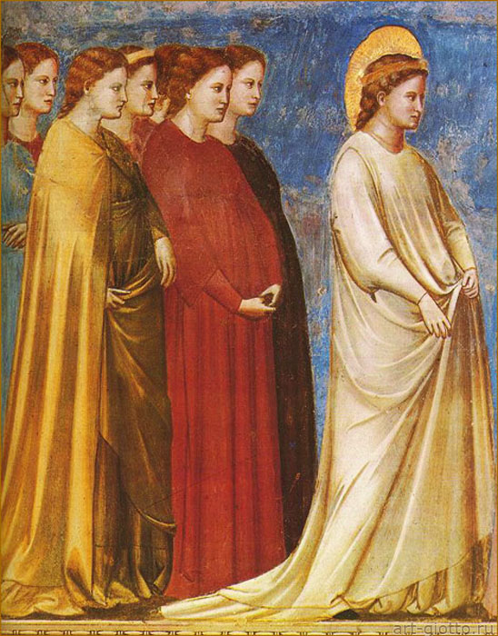 Свадебное шествие Марии. Фрагмент