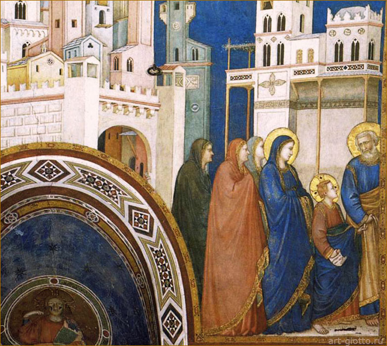Возвращение в Назарет Мальчика-Христа с Марией и Иосифом